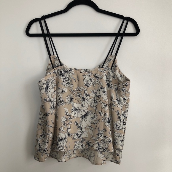 ✨2/$40✨ GUESS NUDE FLORAL TANK - Picture 2 of 4
